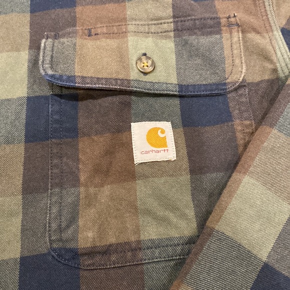 Carhartt Plaid Long Sleeve Shirt - Picture 3 of 7